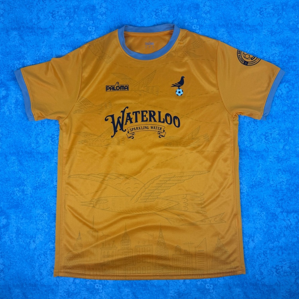Paloma South Bronx United Soccer Jersey Orange Waterloo NYC Footy Mens Large 22
